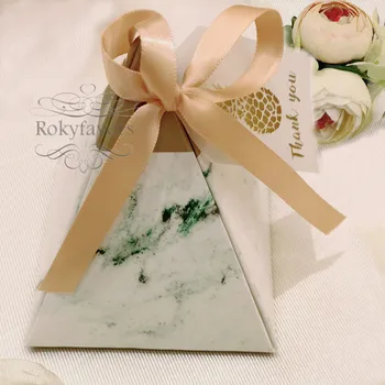 Free Shipping 50PCS Pyramid Marble Favor Boxes Wedding Candy Boxes Party Sweet Chocolate Box Event Table Supplies
Free Shipping 50PCS Pyramid Marble Favor Boxes Wedding Candy Boxes Party Sweet Chocolate Box Event Table Supplies