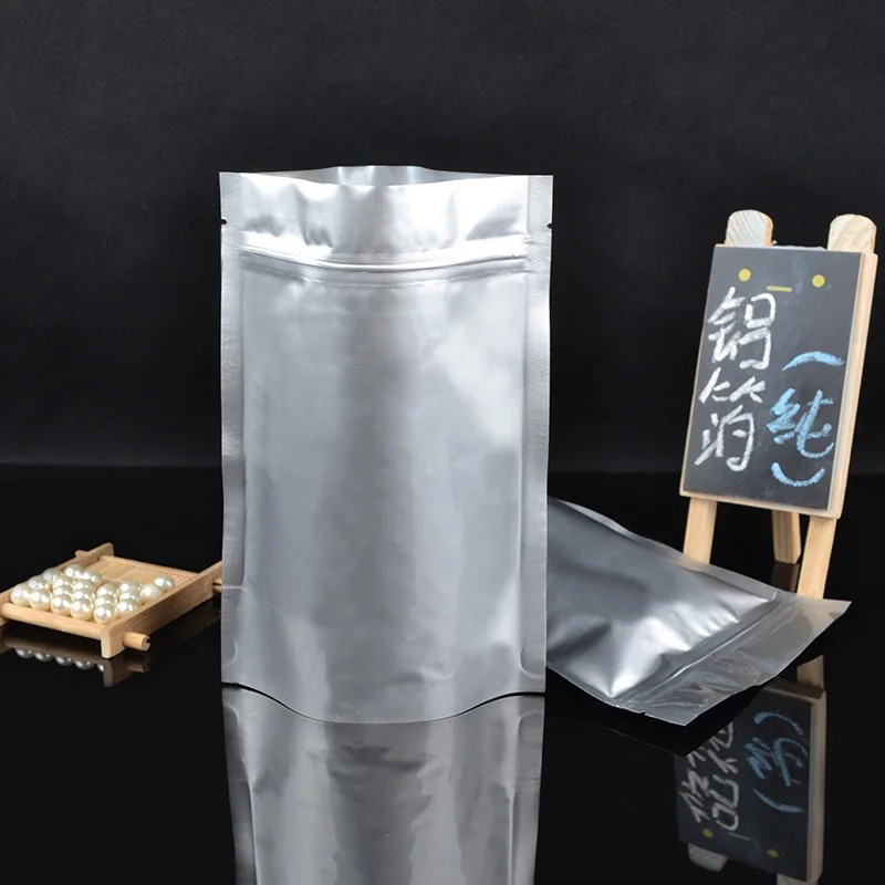 Aluminum foil vertical Seal coffee tea blank Self-sealed bag Moistureproof ziploc food packagingbag Recyclable 100pcs
Aluminum foil vertical Seal coffee tea blank Self-sealed bag Moistureproof ziploc food packagingbag Recyclable 100pcs