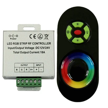 DC12V 24V 3*4A 12A Aluminum led RGB touch Controller RF RGB led lamp controller 5Key Wireless RF Dimmer Control Touch Remote
DC12V 24V 3*4A 12A Aluminum led RGB touch Controller RF RGB led lamp controller 5Key Wireless RF Dimmer Control Touch Remote