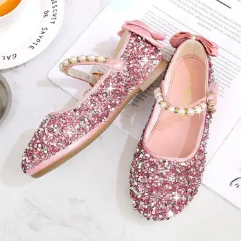 Girls Princess Shoes Glitter New Spring Autumn PU Bow Low Heel Rhinestones Party Shoes for Kids Girls Dance Shoes Leather Silver
Girls Princess Shoes Glitter New Spring Autumn PU Bow Low Heel Rhinestones Party Shoes for Kids Girls Dance Shoes Leather Silver