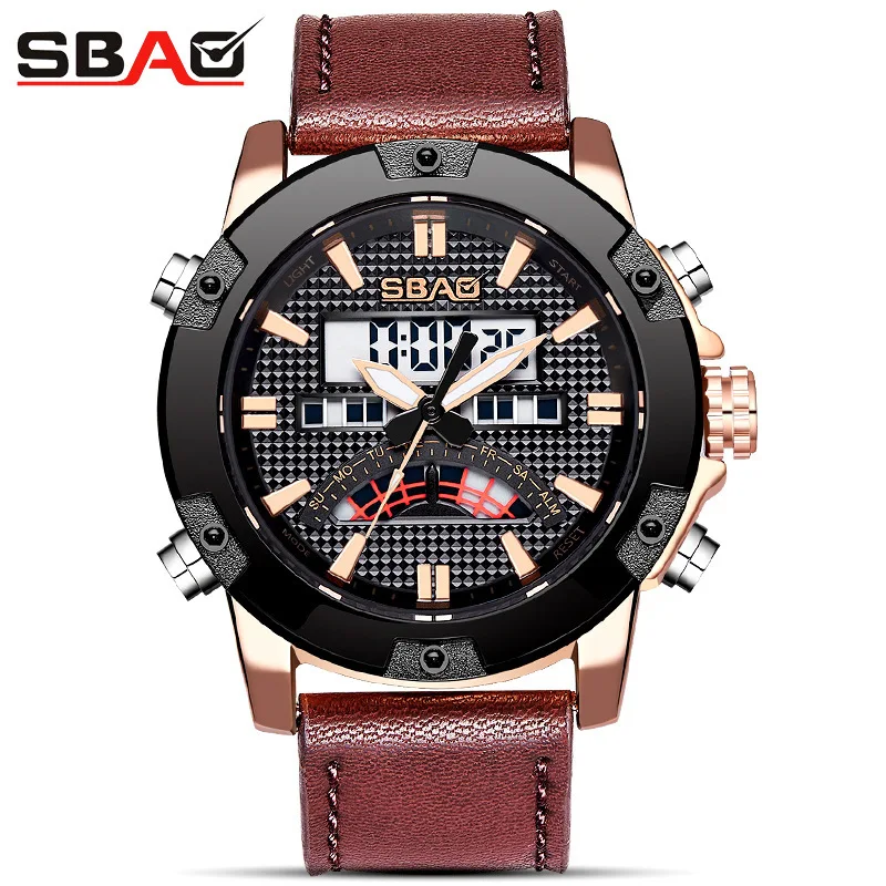 SBAO Belt Electronic Sport Men Diving Watch Men's Multi-function Business Alarm Clock Waterproof Watches For Geek Orologi
SBAO Belt Electronic Sport Men Diving Watch Men's Multi-function Business Alarm Clock Waterproof Watches For Geek Orologi