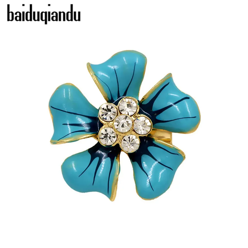 baiduqiandu Blue Coffee White Enamel Five Petal Flower Brooch Pins for Women Dress Shirt Bag Charming Accessories
baiduqiandu Blue Coffee White Enamel Five Petal Flower Brooch Pins for Women Dress Shirt Bag Charming Accessories