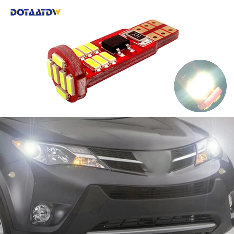 1x T10 LED W5W Car Parking Light For Toyota Corolla Avensis Yaris Rav4 Hilux Prius Camry 40 Celica Supra Prado Verso
1x T10 LED W5W Car Parking Light For Toyota Corolla Avensis Yaris Rav4 Hilux Prius Camry 40 Celica Supra Prado Verso