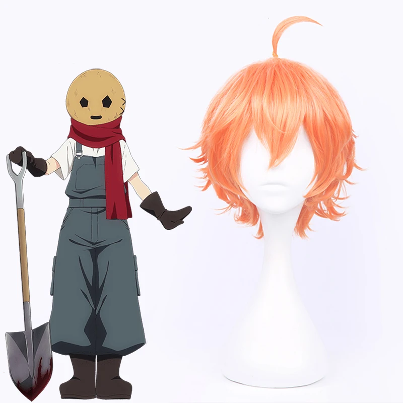 

Anime Comic Angels of Death Cosplay Wig Edward Mason Cosplay Wig Short Orange Men Synthetic wig Cosplay Accessories Cosplay Hair