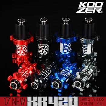 KOOZER XR420 MTB Mountain Bike QR Disc Hubs Front Rear Straight Pull Hub 6 Bolt 100*9/15 135*10 142*12mm THRU
KOOZER XR420 MTB Mountain Bike QR Disc Hubs Front Rear Straight Pull Hub 6 Bolt 100*9/15 135*10 142*12mm THRU