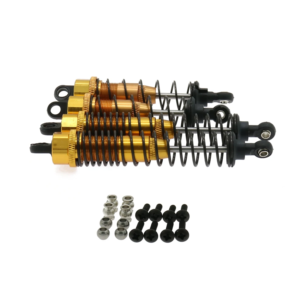 RCAWD 4PCS 90mm 108mm Oil Filled Length Adjustable Front Rear Shock Absorber For Rc Model Car 1/10 Fs Racing Buggy Truggy
RCAWD 4PCS 90mm 108mm Oil Filled Length Adjustable Front Rear Shock Absorber For Rc Model Car 1/10 Fs Racing Buggy Truggy