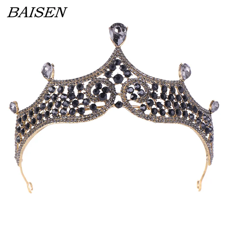 Black Crystal Tiara Crown For Women Hair Accessories Wedding Crown Bride Tiaras Gold Head Piece Crown on Head Jewelry Diadem
Black Crystal Tiara Crown For Women Hair Accessories Wedding Crown Bride Tiaras Gold Head Piece Crown on Head Jewelry Diadem