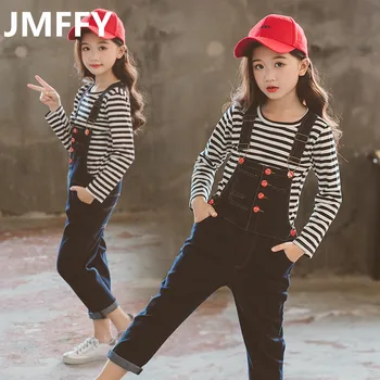 JMFFY Girls Clothing Set Long Sleeve Shirt Denim Overalls 2019 Spring Children Clothing Suit For Kids Girl Cowboy Autumn 4-16T
JMFFY Girls Clothing Set Long Sleeve Shirt Denim Overalls 2019 Spring Children Clothing Suit For Kids Girl Cowboy Autumn 4-16T