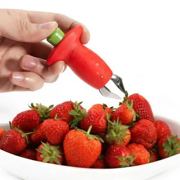 Novelty Strawberry Huller Top Leaf Remover Fruit Vegetable Tools Kitchen Accessories
Novelty Strawberry Huller Top Leaf Remover Fruit Vegetable Tools Kitchen Accessories