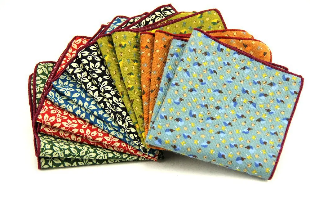 Fashion men pocket squares handkerchief suit accessories square 100% cotton flower tie scarf
Fashion men pocket squares handkerchief suit accessories square 100% cotton flower tie scarf