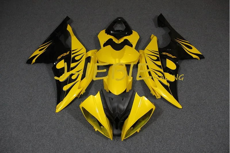 Yellow black Injection Fairing Body Work Frame Kit for Yamaha YZF 600 R6 2008-2015
Yellow black Injection Fairing Body Work Frame Kit for Yamaha YZF 600 R6 2008-2015