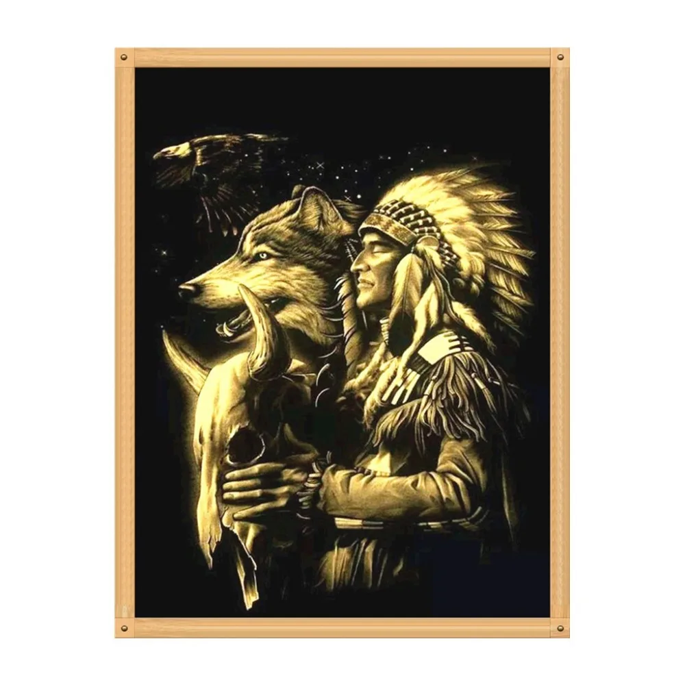 Full Round Diamond 5D DIY Diamond Painting "" Ancient and Wolf Embroidered Cross-stitch Rhinestone Mosaic Decorative Painting Gi
Full Round Diamond 5D DIY Diamond Painting "" Ancient and Wolf Embroidered Cross-stitch Rhinestone Mosaic Decorative Painting Gi