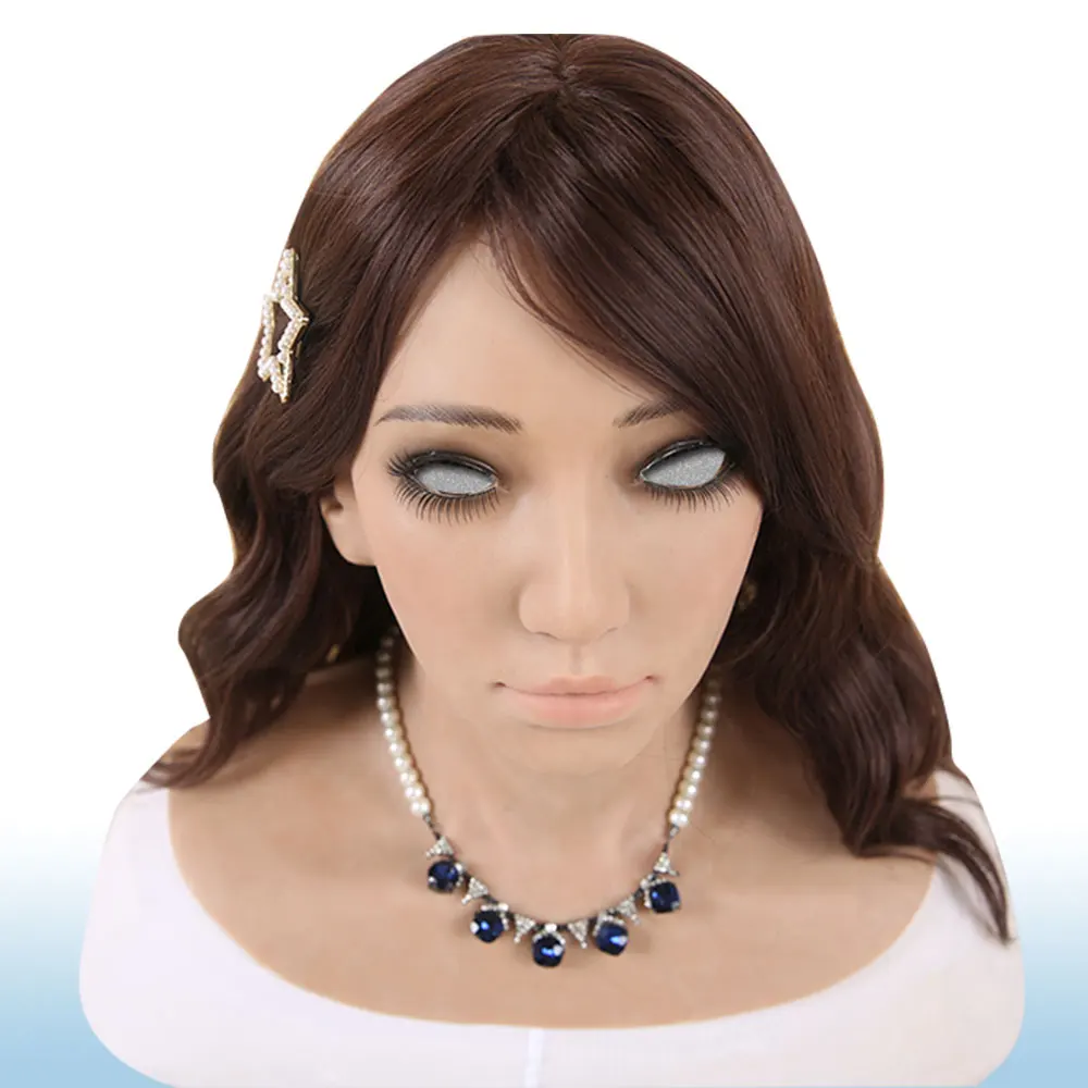 MUSIC POET face silicone realistic female masks Halloween masks masquerade cosplay drag queen crossdresser male to female
MUSIC POET face silicone realistic female masks Halloween masks masquerade cosplay drag queen crossdresser male to female