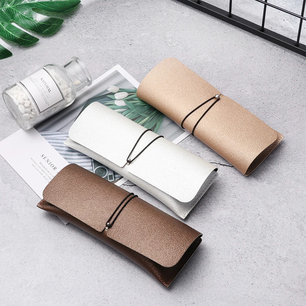 1Pcs Unisex Sunglasses Glasses Holder Box PU Leather Glasses Case Cover Eyeglasses Soft Storage Portable Magnetic Glasses Pouch
1Pcs Unisex Sunglasses Glasses Holder Box PU Leather Glasses Case Cover Eyeglasses Soft Storage Portable Magnetic Glasses Pouch