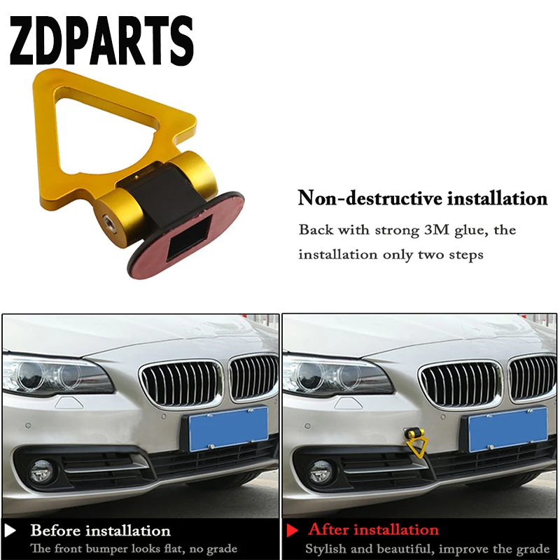 ZDPARTS автомобильное кольцо для прицепа гоночные буксировочные крючки наклейки Opel