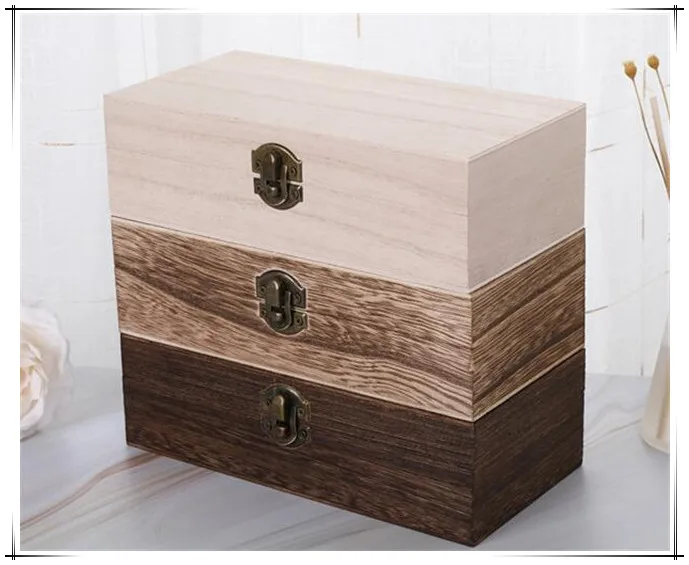 New Home Storage Box Natural Wooden With Lid Golden Lock Postcard Organizer Handmade Craft Jewelry Case Wooden Box Casket Home
New Home Storage Box Natural Wooden With Lid Golden Lock Postcard Organizer Handmade Craft Jewelry Case Wooden Box Casket Home