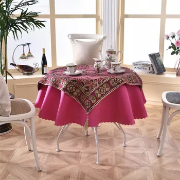 Latest 2 pcs/set Round 140cm Square 85cm Sequin Console Table Linens Romantic Rose Red Beside Tablecloth Desk Cover Decoration
Latest 2 pcs/set Round 140cm Square 85cm Sequin Console Table Linens Romantic Rose Red Beside Tablecloth Desk Cover Decoration