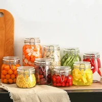 1 pcs Honey Storage Bottle jar Sugar bowl Jars for spices potes de cozinha armazenamento Jars for storage Sealed waterproof image