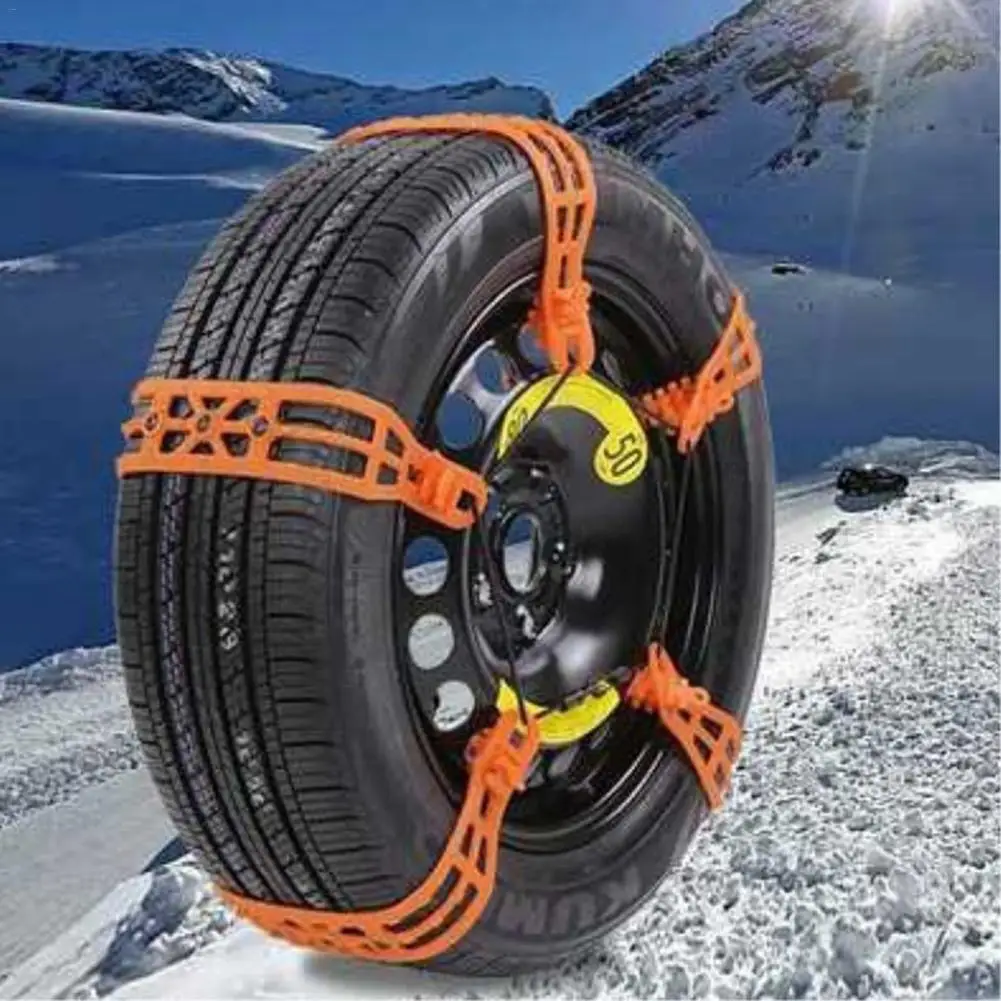 10PCS Car Snow Non-slip Tire Chain Rubber+ Steel Nail Emergency Wear-resistant Cold-resistant Tire Snow Skid Chain Free Jack
10PCS Car Snow Non-slip Tire Chain Rubber+ Steel Nail Emergency Wear-resistant Cold-resistant Tire Snow Skid Chain Free Jack