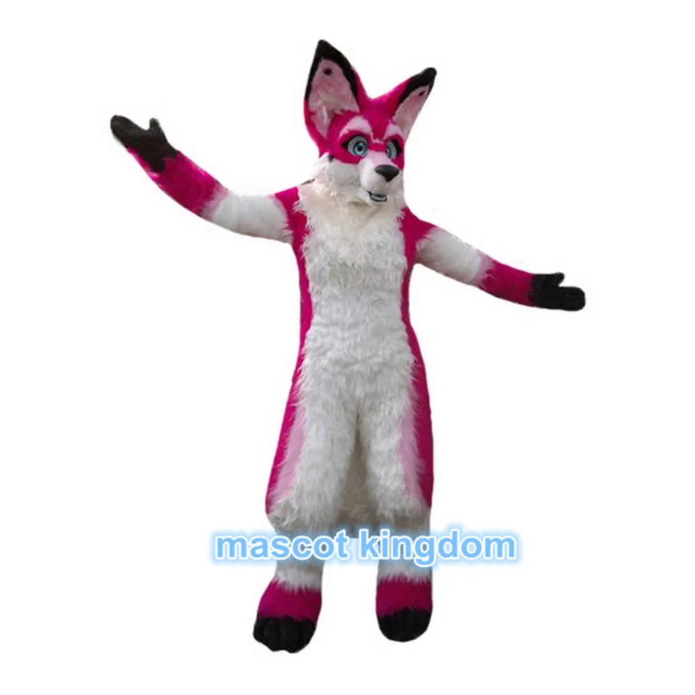 Rose Pink Husky Dog Mascot Costume Wolf Fox Birthday Party Cosplay Fancy Dress Outfit Adult Size
Rose Pink Husky Dog Mascot Costume Wolf Fox Birthday Party Cosplay Fancy Dress Outfit Adult Size