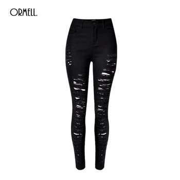 2016 Summer Ripped Denim Women Skinny Jeans Female Holes On Legs Pants For Girls Fashion Style
2016 Summer Ripped Denim Women Skinny Jeans Female Holes On Legs Pants For Girls Fashion Style