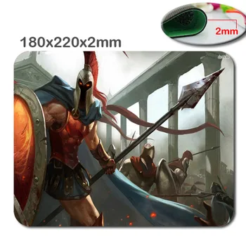 HD League of legends pantheon printing design of rubber gaming mouse pad size 180 mm * 220 mm * 2 mm for the office
HD League of legends pantheon printing design of rubber gaming mouse pad size 180 mm * 220 mm * 2 mm for the office