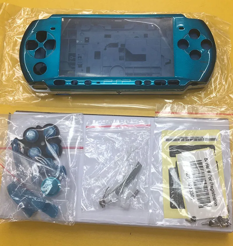 Blue Color Full Housing Shell Case For PSP3000 PSP 3000 Replacement Console Casing With Little Parts
Blue Color Full Housing Shell Case For PSP3000 PSP 3000 Replacement Console Casing With Little Parts