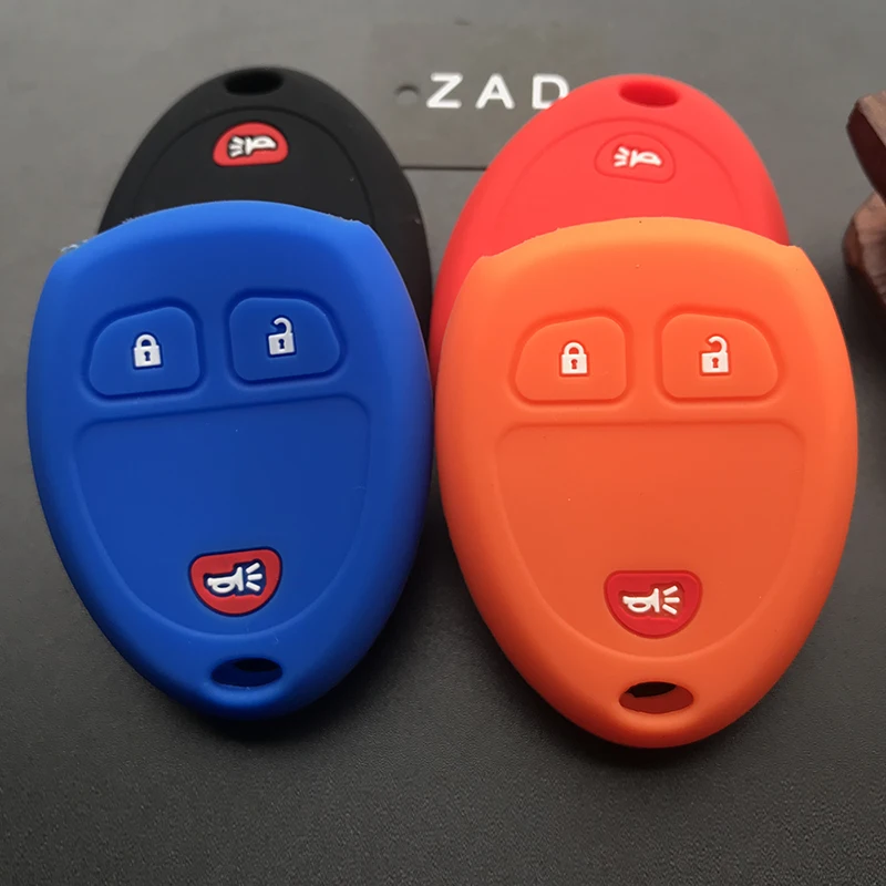 ZAD Silicone rubber car key cover case for GMC for Chevrolet Captiva Acadia Yukon For Buick Enclave 3 button remote smart key
ZAD Silicone rubber car key cover case for GMC for Chevrolet Captiva Acadia Yukon For Buick Enclave 3 button remote smart key