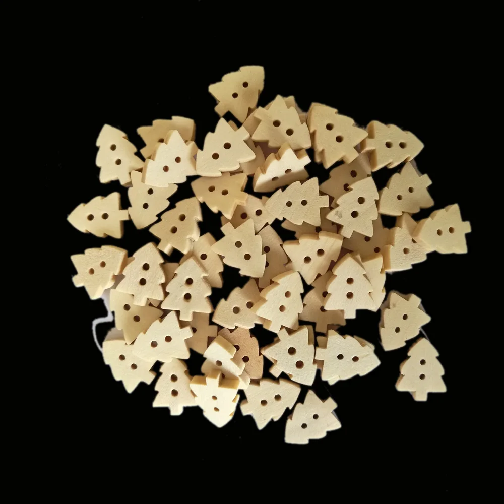 50PCs Wood Buttons Christmas Tree Mixed Decor DIY Crafts 2 Holes Sewing Nature Wooden Buttons Scrapbooking
50PCs Wood Buttons Christmas Tree Mixed Decor DIY Crafts 2 Holes Sewing Nature Wooden Buttons Scrapbooking