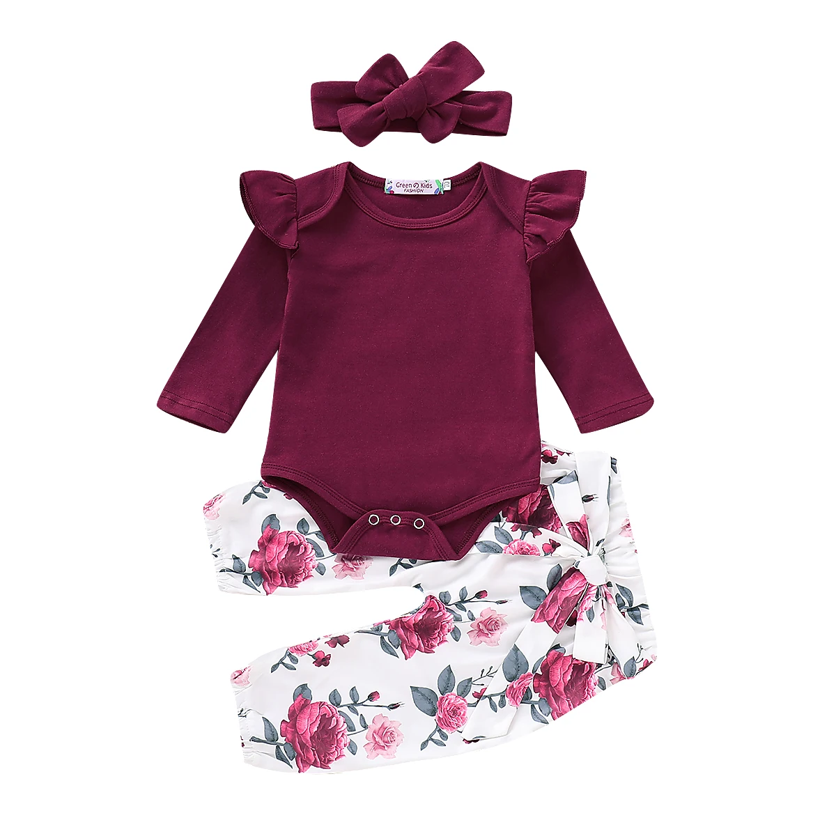 New Fashion Autumn Set Cute Newborn Baby Girls Tops Romper Floral Pants Red Yellow Outfits Set Clothes
New Fashion Autumn Set Cute Newborn Baby Girls Tops Romper Floral Pants Red Yellow Outfits Set Clothes