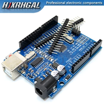 High Quality UNO R3 CH340G + Atmega328P 16Mhz For Arduino UNO R3 Development board Module + USB Cable + Case
High Quality UNO R3 CH340G + Atmega328P 16Mhz For Arduino UNO R3 Development board Module + USB Cable + Case