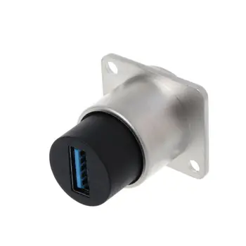 USB 3.0 Socket Metal D type Female to Female Connector Panel Mounting Holder Adapter Support
USB 3.0 Socket Metal D type Female to Female Connector Panel Mounting Holder Adapter Support