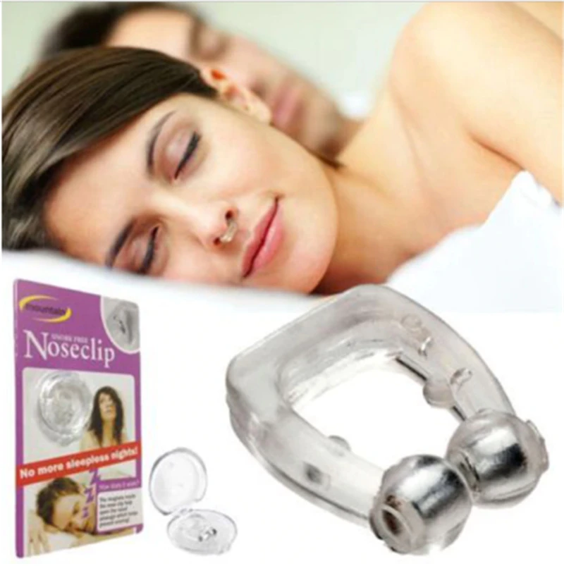 Nose Clip Silicone Anti Snore Stop Snoring Nose Clip Sleeping Aid Apnea Guard Silicone Magnetic Stop artifacts
Nose Clip Silicone Anti Snore Stop Snoring Nose Clip Sleeping Aid Apnea Guard Silicone Magnetic Stop artifacts
