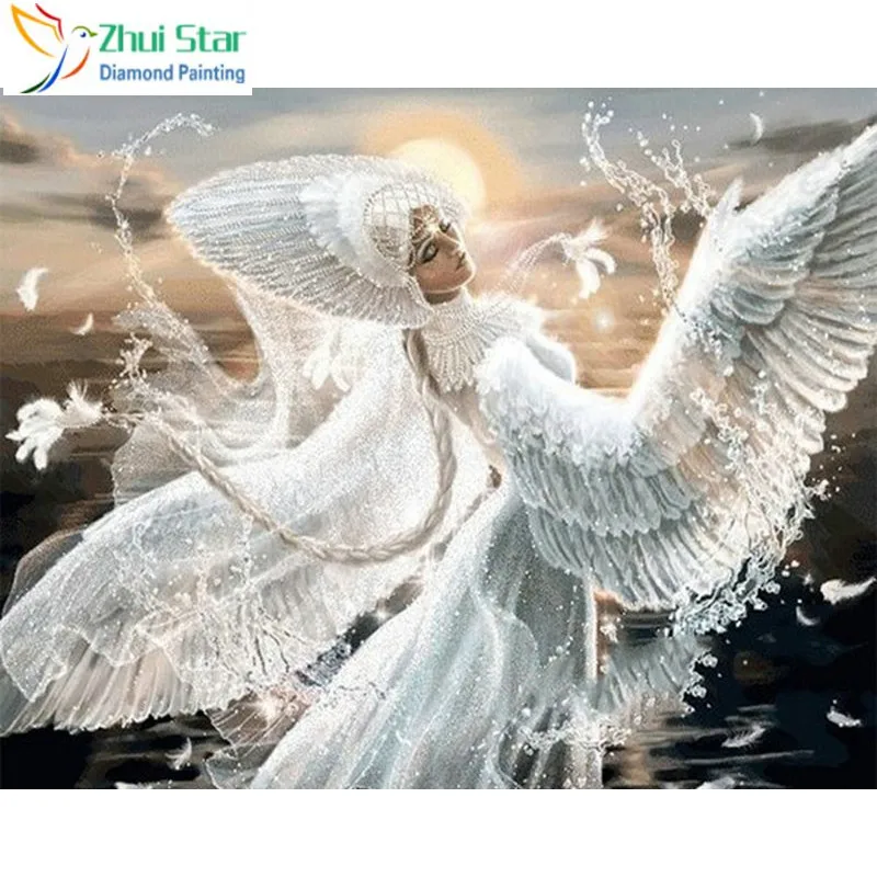 DIY 5D Diamond Embroidery Crystals Diamond Mosaic Picture angel Square Rhinestones Diamond Painting Cross Stitch Kits gx 
DIY 5D Diamond Embroidery Crystals Diamond Mosaic Picture angel Square Rhinestones Diamond Painting Cross Stitch Kits gx
