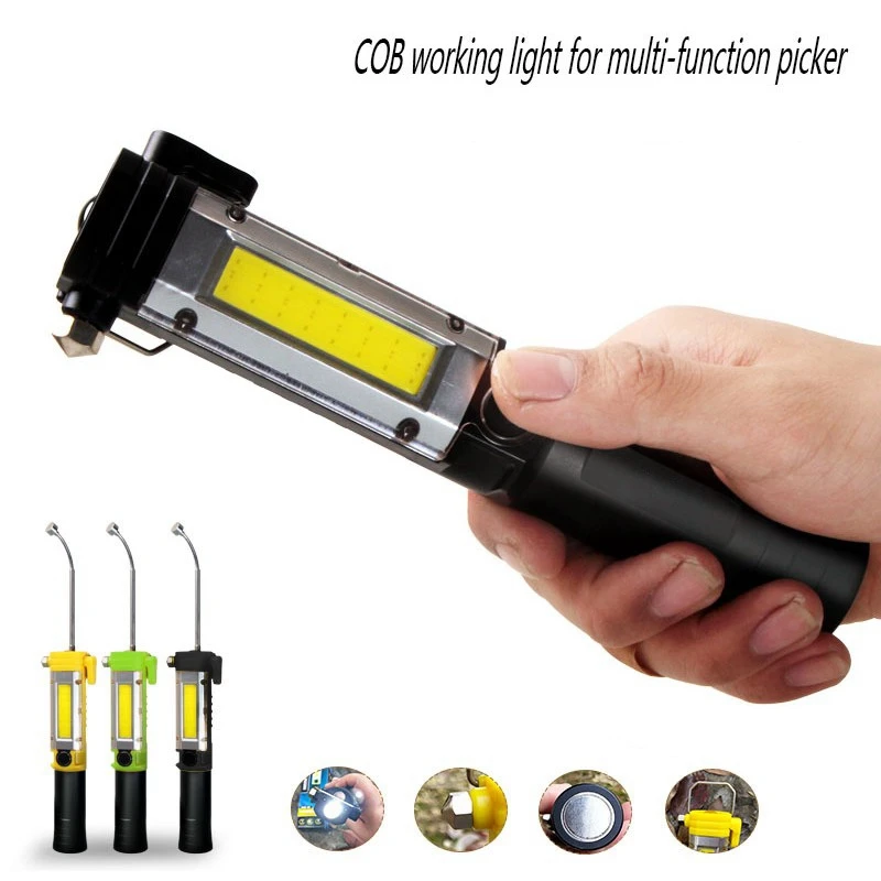 Outdoor Rechargeable Battery Usb Portable Light With Magnet Camping Flashlight Garage Tools Work Lamp
Outdoor Rechargeable Battery Usb Portable Light With Magnet Camping Flashlight Garage Tools Work Lamp