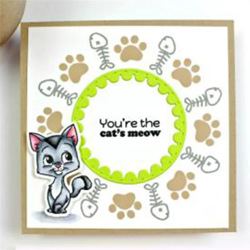 YaMinSanNiO Cutie Cats Stamps and Dies for Cark Making Photo Album Embossing Paper Stamps Dies Sets New 2019 Dies Scrapbooking
YaMinSanNiO Cutie Cats Stamps and Dies for Cark Making Photo Album Embossing Paper Stamps Dies Sets New 2019 Dies Scrapbooking