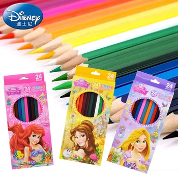 24 pcs/set Princess boxed high quality cute colored pencil Disney Painting Pencils for Kids School Supplies
24 pcs/set Princess boxed high quality cute colored pencil Disney Painting Pencils for Kids School Supplies