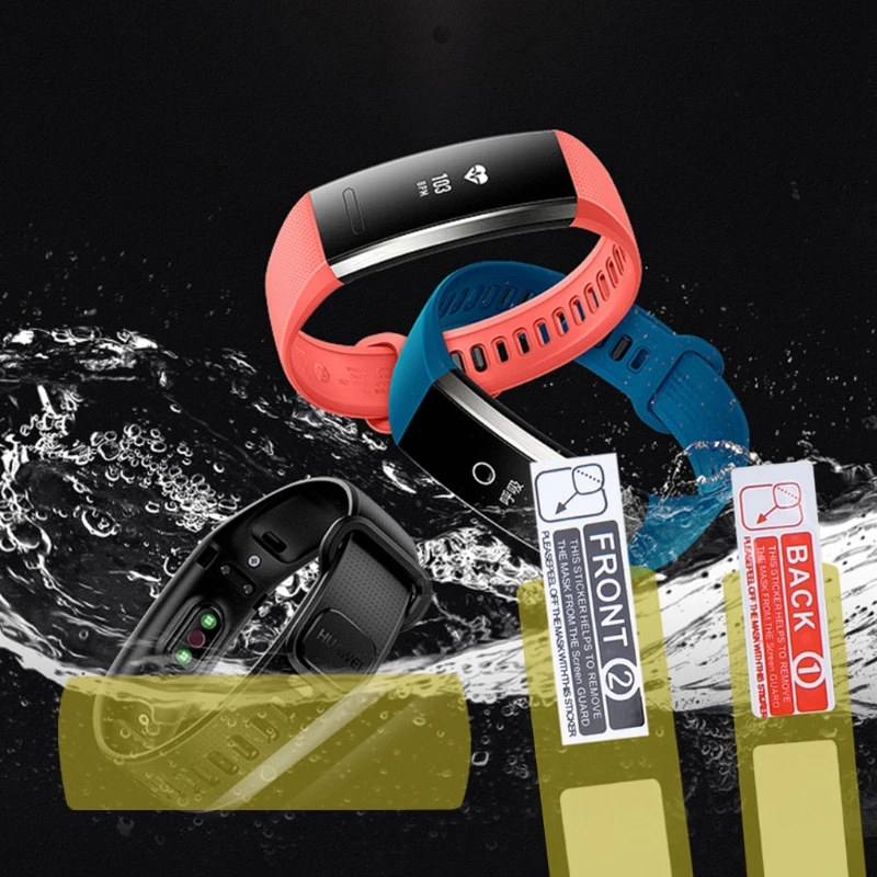 2 Pcs Anti-Scratch TPU Clear Protective Film Full Coverage Screen Protector For Huawei Honor Band 3 Smart Wristband
2 Pcs Anti-Scratch TPU Clear Protective Film Full Coverage Screen Protector For Huawei Honor Band 3 Smart Wristband