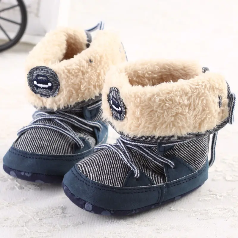 Newborn Baby Boys Prewalker Soft Snow Boots Faux Fur Lace Boots Snow Crib Shoe 0-18M
Newborn Baby Boys Prewalker Soft Snow Boots Faux Fur Lace Boots Snow Crib Shoe 0-18M