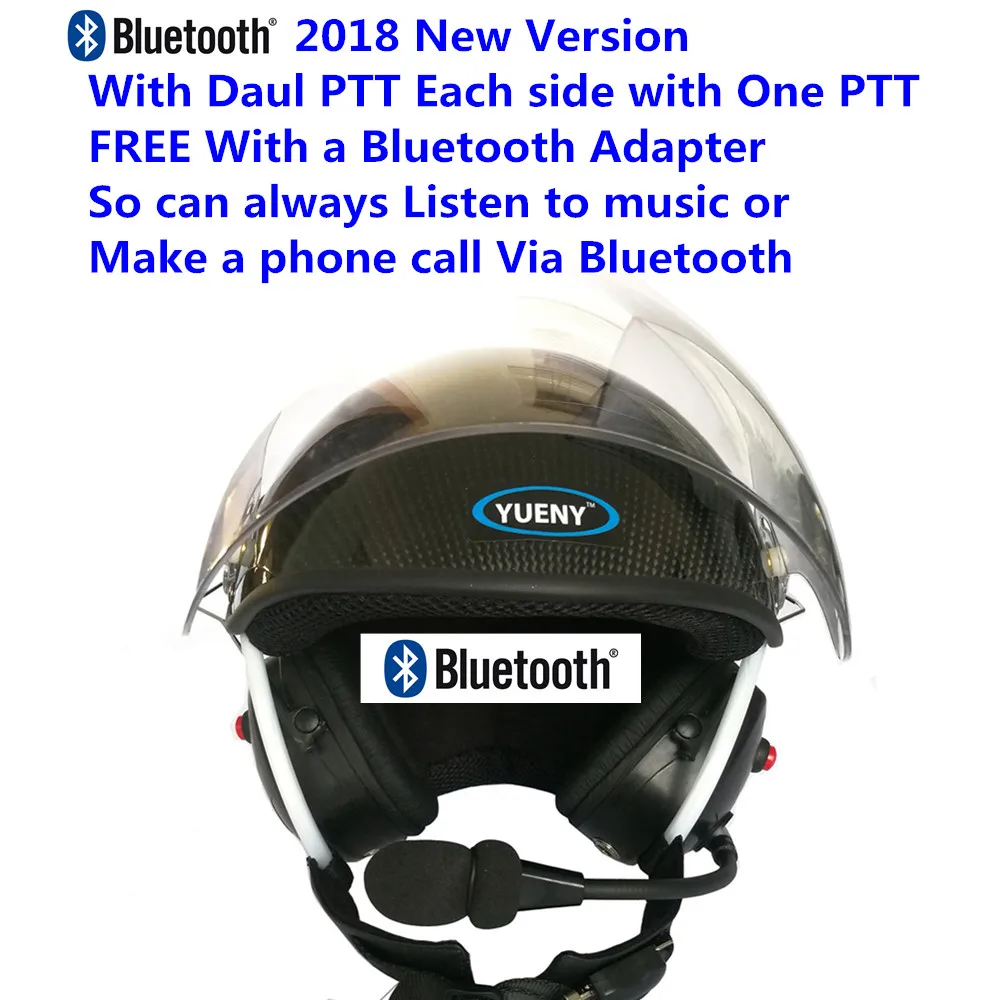 2018 New YUENY carbon fiber paramotor helmet with noise canceling headset FREE with BLUETOOTH Adapter powered paragliding
2018 New YUENY carbon fiber paramotor helmet with noise canceling headset FREE with BLUETOOTH Adapter powered paragliding