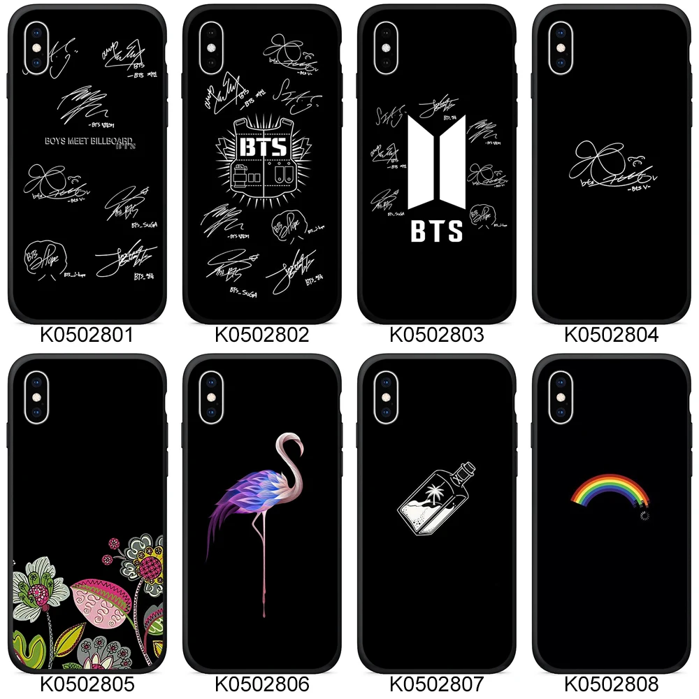 Flower Crane BTSFor iPhone 7 Plus Phone Case Soft Black TPU Fundas Coque Cover For iPhone 6 6S 8 Plus X XR XS MAX Case 5 5s SE
Flower Crane BTSFor iPhone 7 Plus Phone Case Soft Black TPU Fundas Coque Cover For iPhone 6 6S 8 Plus X XR XS MAX Case 5 5s SE