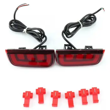 running lights 2pcs Car Rear Bumper Tail Light DRL LED Brake Reflector Fog Lamp for Honda Civic 2016-2017 Car Styling
running lights 2pcs Car Rear Bumper Tail Light DRL LED Brake Reflector Fog Lamp for Honda Civic 2016-2017 Car Styling