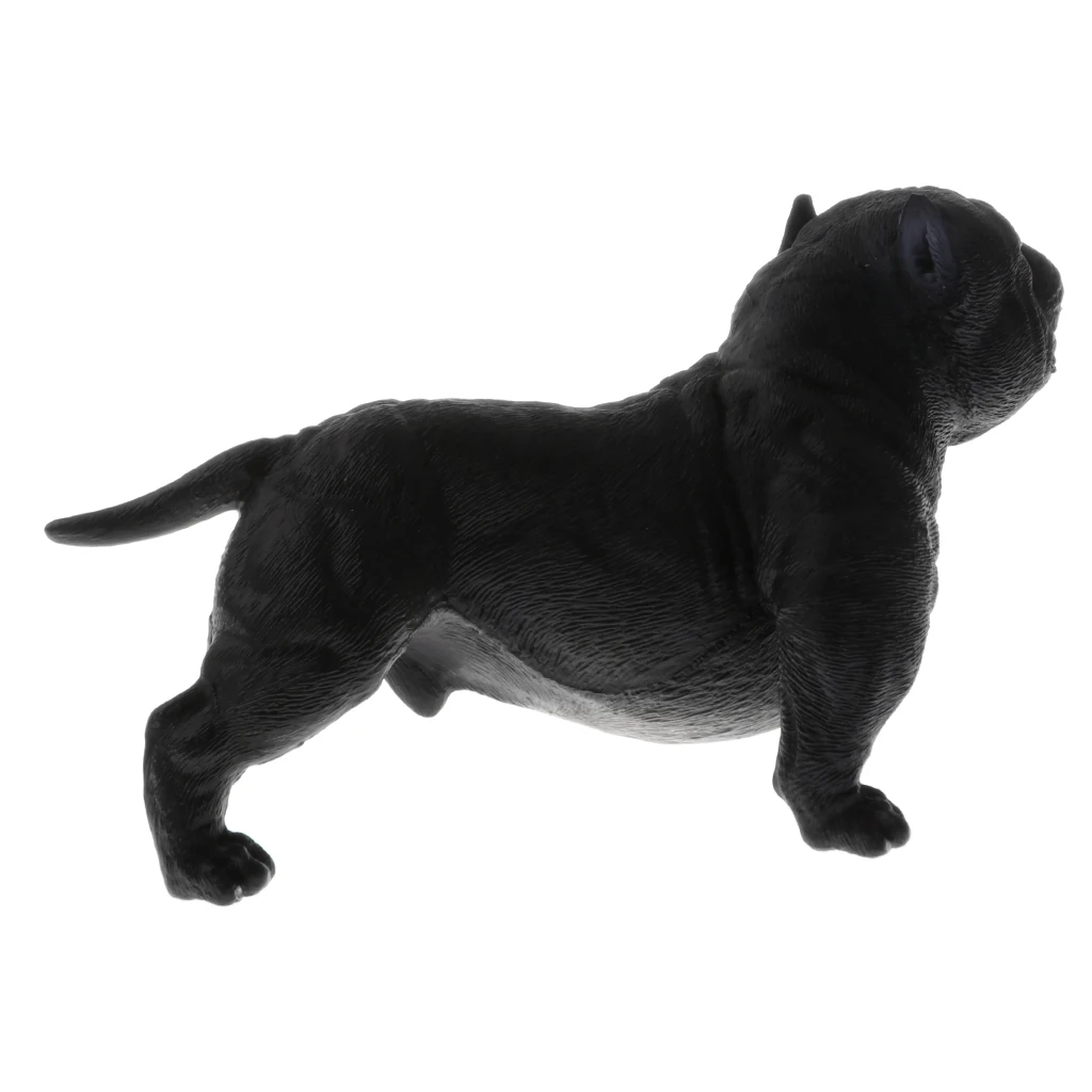 Animal Models Toy Simulation American Bully Pitbull Dog Action Figure Model Kids Educational Nature Toys Home Decor Collectibles