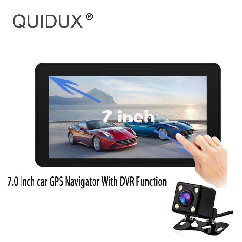 QUIDUX Car DVR Camera 7 inch Built in Radar Detector Dual Lens GPS Navigation Android Free Map Car VideoRecorder Black Box
QUIDUX Car DVR Camera 7 inch Built in Radar Detector Dual Lens GPS Navigation Android Free Map Car VideoRecorder Black Box