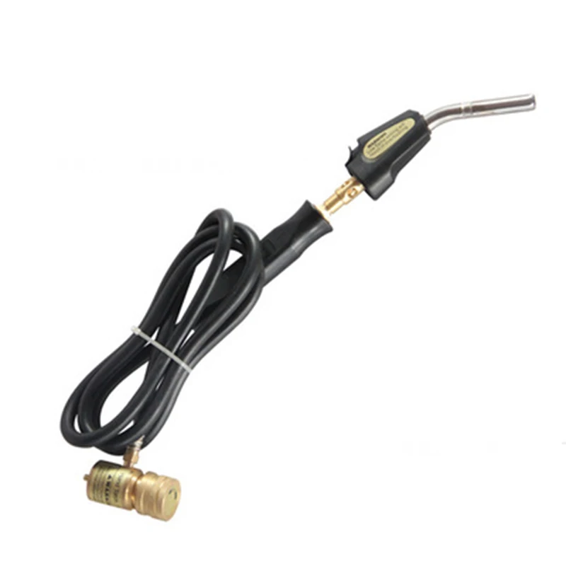 Portable Turbo Torch Gas Self Ignition Plumbing Torch With Hose Solder Propane Welding For Refrigeration Repair
Portable Turbo Torch Gas Self Ignition Plumbing Torch With Hose Solder Propane Welding For Refrigeration Repair