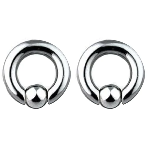 1 pair Stainless Steel Captive Bead Ear Rings Hoop BCR Studs Piercing Jewelry Steel color, 4g(5mm)*16mm
1 pair Stainless Steel Captive Bead Ear Rings Hoop BCR Studs Piercing Jewelry Steel color, 4g(5mm)*16mm