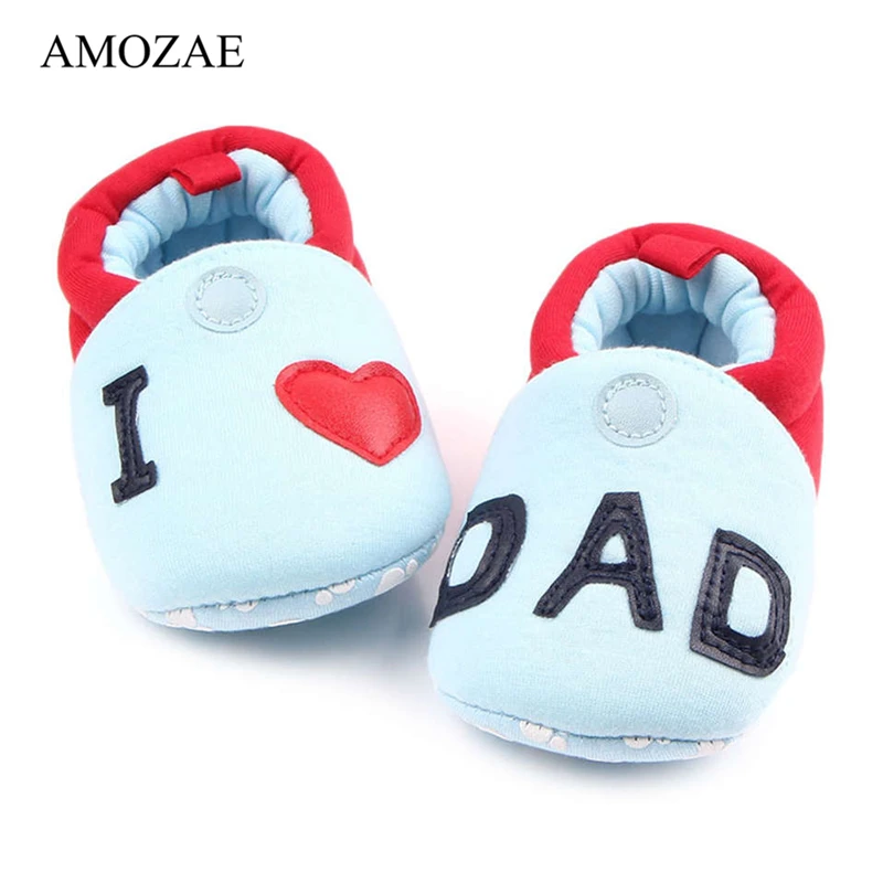 Baby Shoes Newborn PU Leather Print Letter I LOVE MOM&DAD First Walker Soft Bottom Comfortable Footwear Toddler Free Shipping
Baby Shoes Newborn PU Leather Print Letter I LOVE MOM&DAD First Walker Soft Bottom Comfortable Footwear Toddler Free Shipping