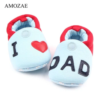 Baby Shoes Newborn PU Leather Print Letter I LOVE MOM&DAD First Walker Soft Bottom Comfortable Footwear Toddler Free Shipping
Baby Shoes Newborn PU Leather Print Letter I LOVE MOM&DAD First Walker Soft Bottom Comfortable Footwear Toddler Free Shipping
