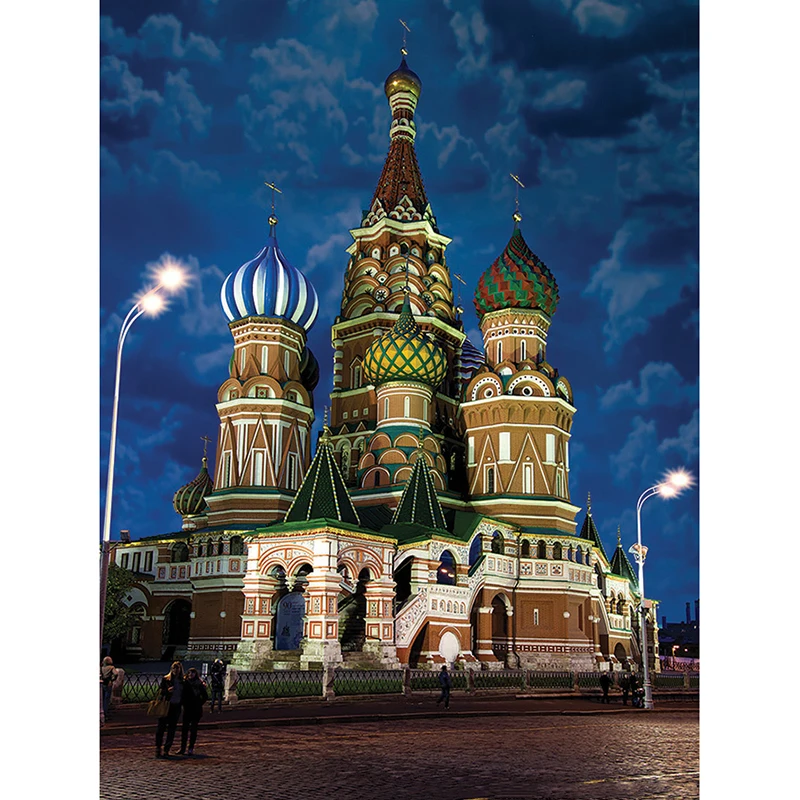 Full square diamond 5D DIY diamond embroidery Saint Basil's Cathedral diamond painting Cross Stitch Rhinestone mosaic decor CX
Full square diamond 5D DIY diamond embroidery Saint Basil's Cathedral diamond painting Cross Stitch Rhinestone mosaic decor CX
