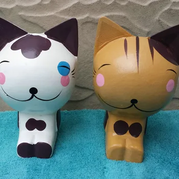 Wooden Home Decoration Handmade Creative Yellow White Kitten Boutique Home Desk Art Crafts Environmental Gifts
Wooden Home Decoration Handmade Creative Yellow White Kitten Boutique Home Desk Art Crafts Environmental Gifts
